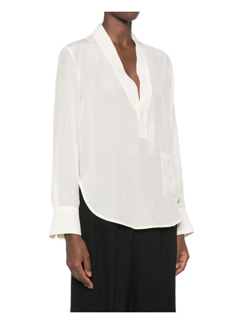 Blusa con scollo a V Victoria Beckham | 1326WSH007339B3 IVORY